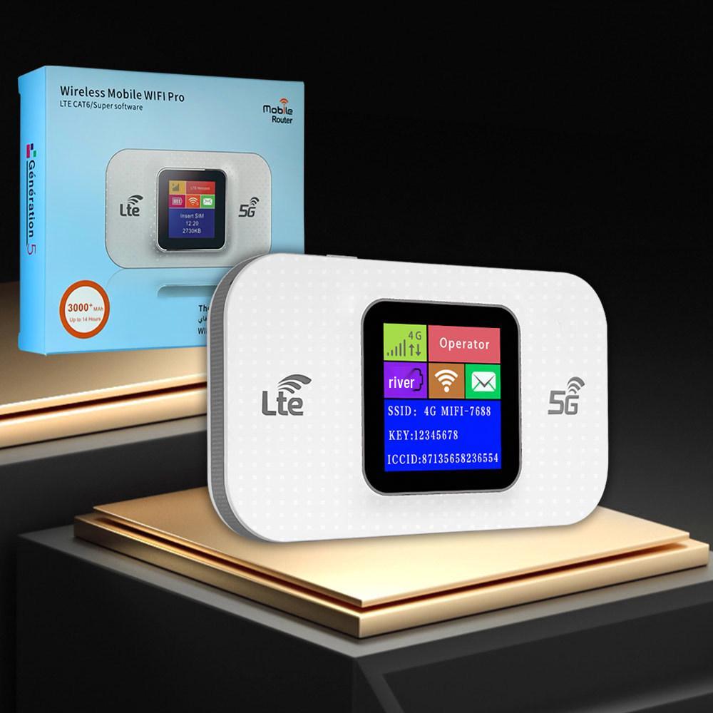4G Portable MIFI Router with Plug-in Card for Asia, Africa, Europe, and Southeast Asia (Model: MF680)