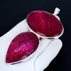 Kashmir Ruby Pendant, 925 Sterling Silver Handmade Jewelry, Ruby Silver Pendant, Party Wear Jewelry For Women's, Pendant Valentine's Day Gift