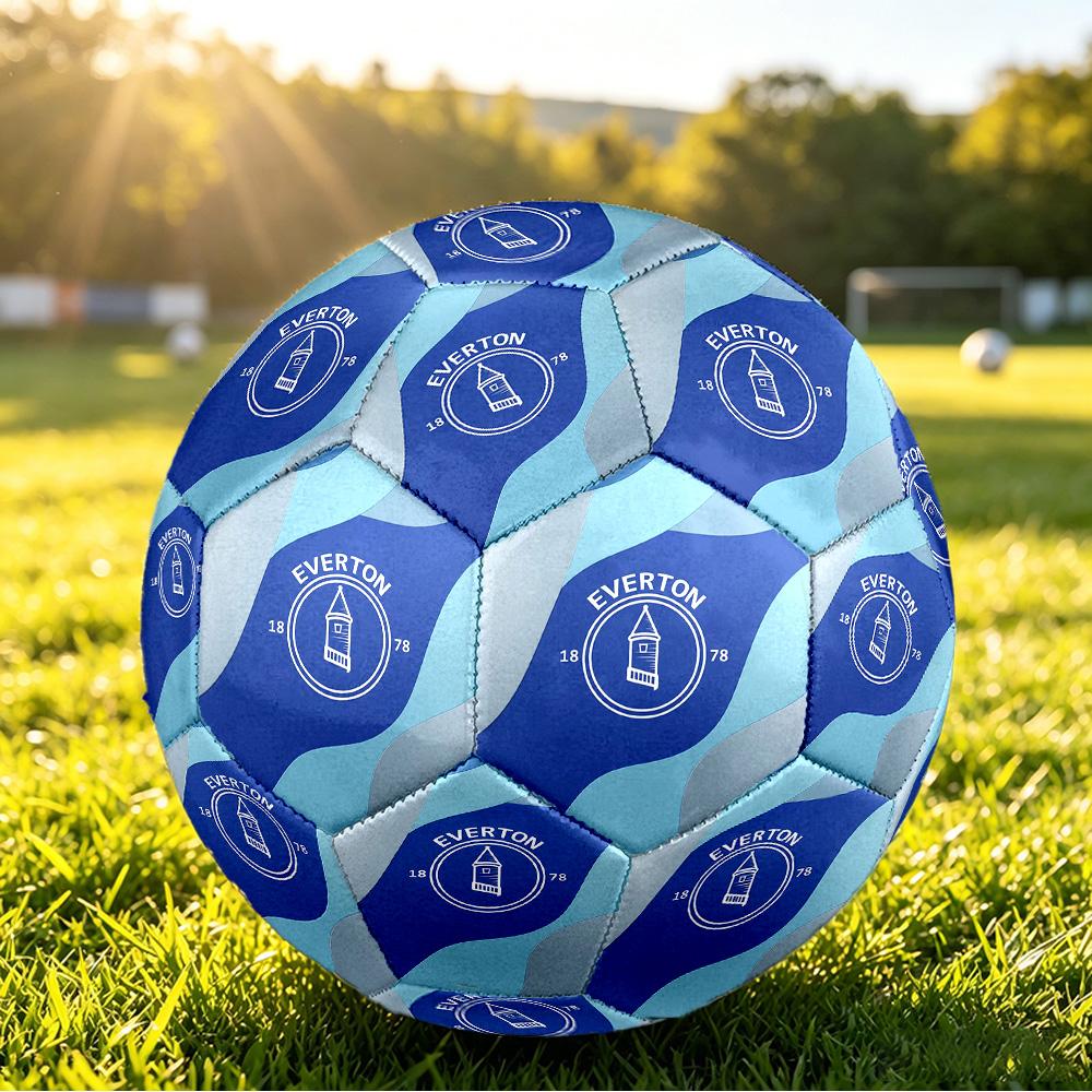 Футбольный мяч Everton Football, размер 5, с принтом, противоскользящий, для взрослых, сувенир для футбольных фанатов
