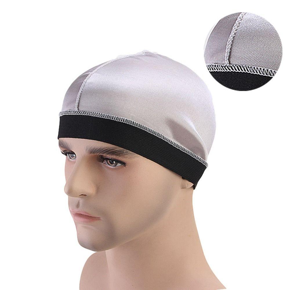 Дышащие мужские шапки Durag, эластичные многоцветные кепки Durag, капот, волнистые кепки, мужские