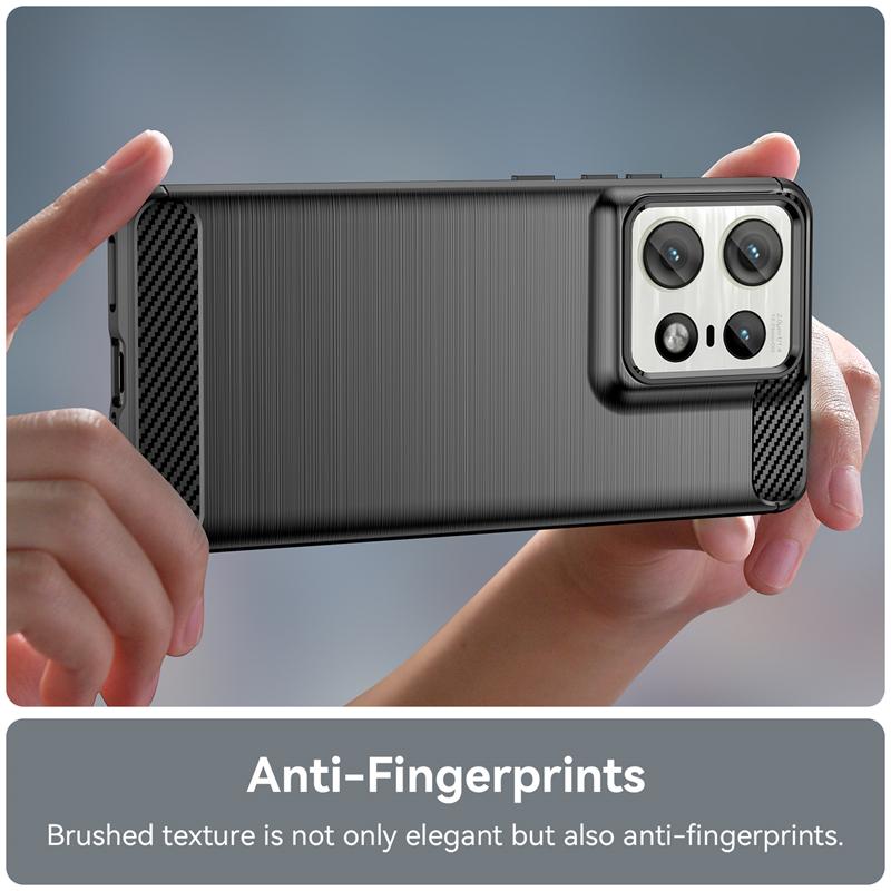 Для чехла Motorola Edge 50 Pro Мягкий силиконовый чехол с задней крышкой из углеродного волокна Чехол для Moto Edge 50 Fusion 50 60 Pro Для чехла Moto Edge 50 Pro