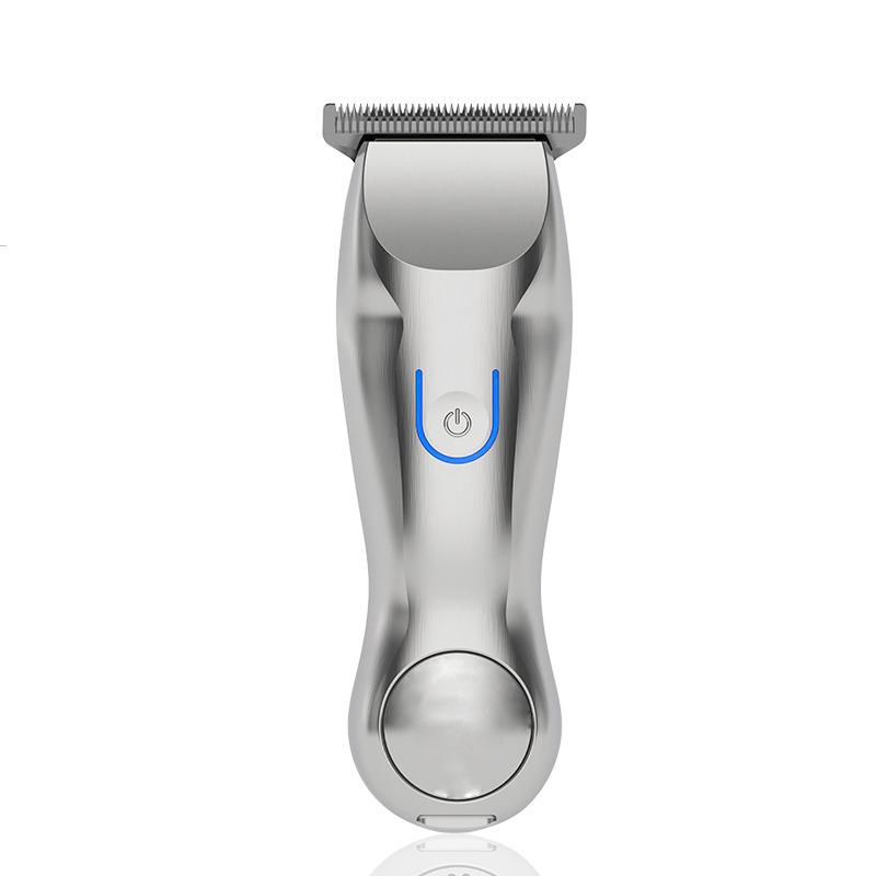 0,1 мм Т-образная машинка для стрижки волос, золотая машинка для стрижки волос, золотой, серебряный триммер для салона, 110 220 В, парикмахерский электрический триммер для стрижки