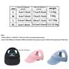 Adjustable Cat Sun Hat Wide Brim Dog Baseball Cap Pet Sports Hat Dog Sunscreen Cap  Daily Outdoor