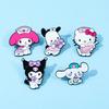 Японский креативный металлический значок Sanrio Доктор Медсестра Мелоди Куроми Брошь из сплава