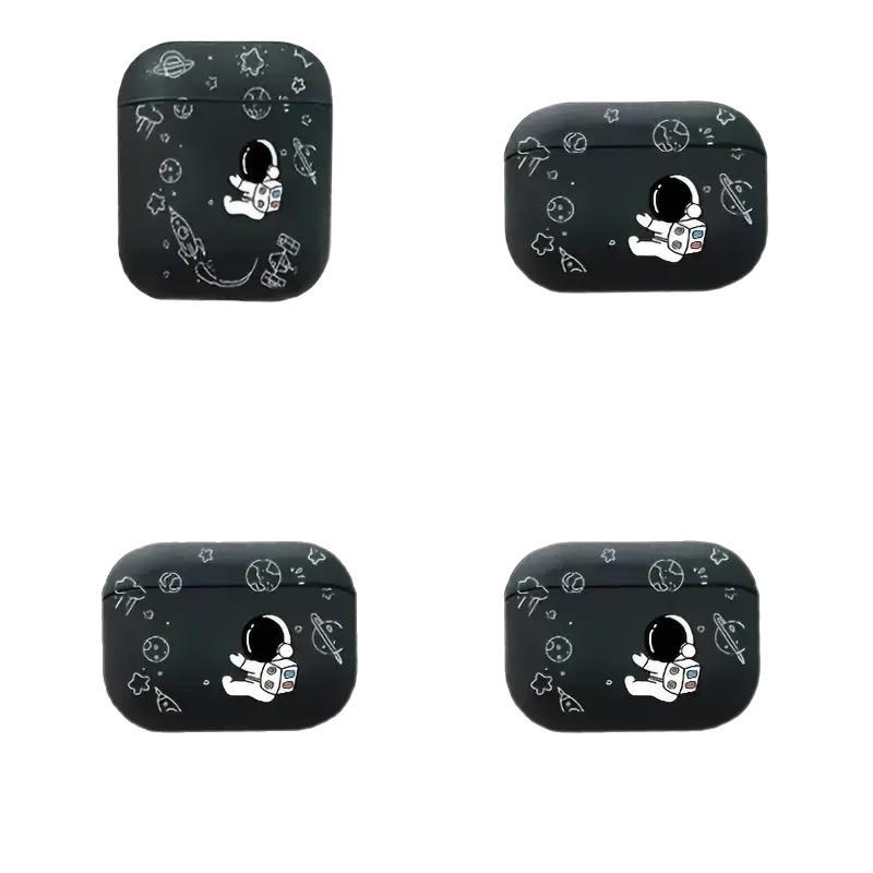 ins black astronaut suitable for AirPods1/1st generation protective case Apple pro/1 wireless bluetooth headset cover