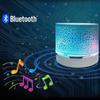 Portable Mini Cracked Bluetooth Speaker With Led Light Wireless Speaker Gift Car Home Outdoor