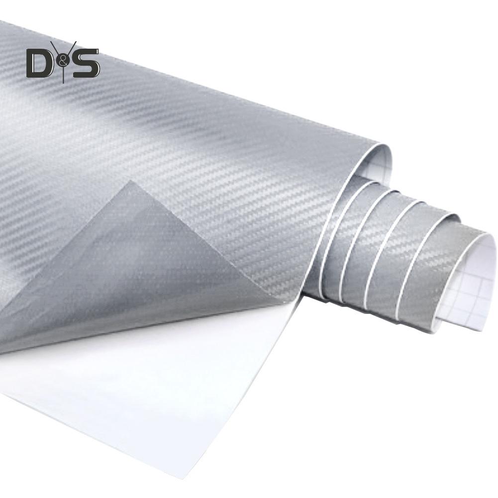 DYS Auto Shop 3D Thickened Car Body Carbon Fiber Color Changing Decor Wrapping Film Sticker