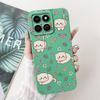 For Honor 200 Smart Case Honor X7C 4G Soft Liquid Silicone Flower Butterfly Bow Shockproof Cover for Honor Play 60 Plus Fundas