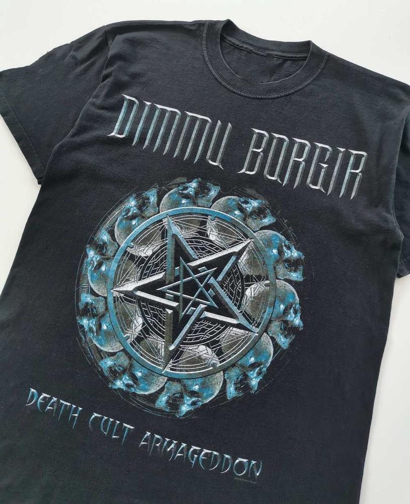 Горячая футболка Dimmu Borgir Death Cult Armageddon Подарок для фанатов Унисекс S-5XL Футболка JJ213 Унисекс Футболка