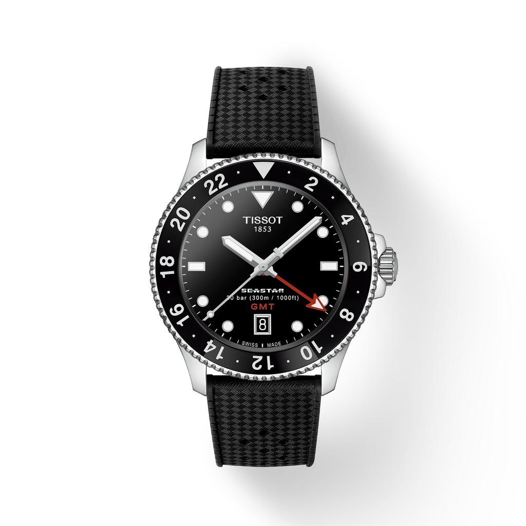 Tissot Мужские модные часы с черным циферблатом T120.852.17.051.00