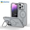Металлическая подставка для объектива Магнитная Для чехла MagSafe Для iPhone 17 Air 16 15 14 13 12 Mini 11 Pro Max Plus Матовая Обложка для беспроводной зарядки