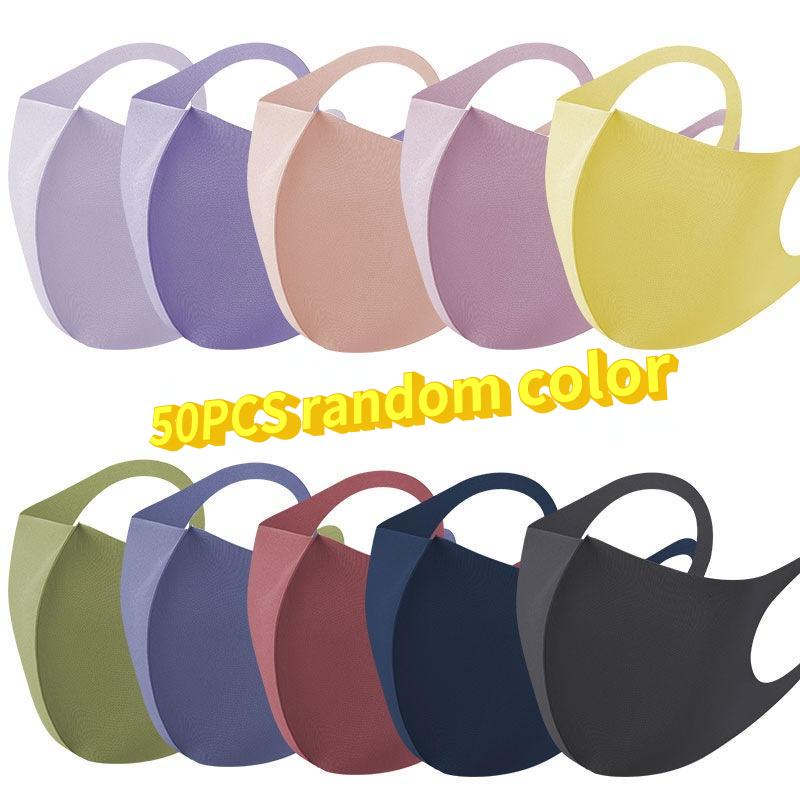 Ледяная шелковая маска, противопыльная хлопковая маска для рта, противотуманная черная стерео 3d маска, респиратор, Хэллоуин, косплей, тушь для ресниц, тушь для ресниц