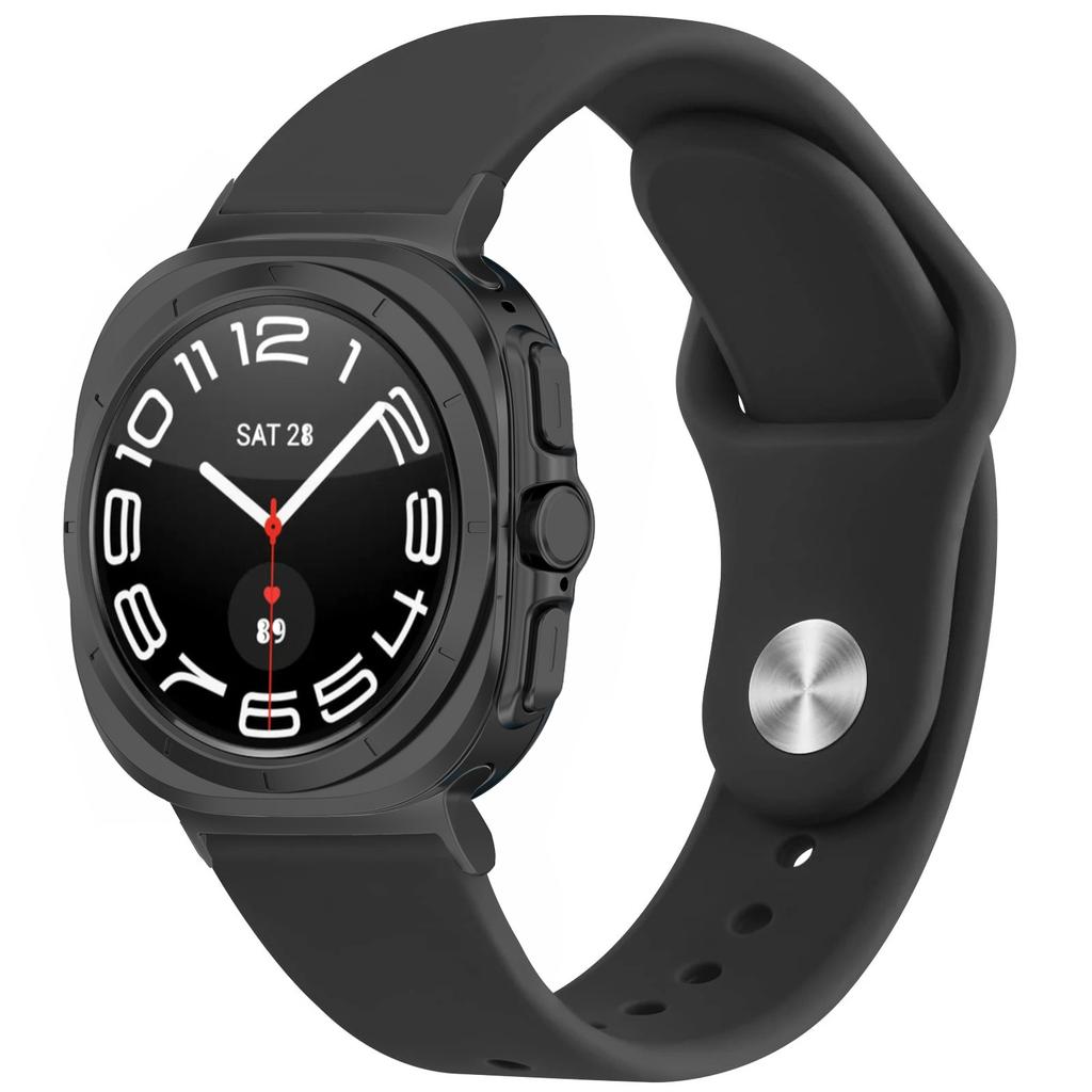 Спортивный силиконовый ремешок для Samsung Galaxy watch 7 ultra Ремешок 47 мм Аксессуары correa Браслет galaxy watch 7 FE 44 мм 40 мм 40 ремешок
