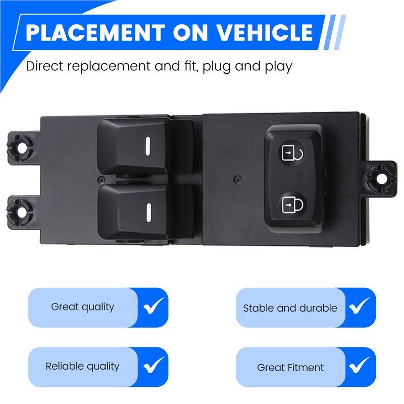 Front Left Power Window Switch For KIA PICANTO 11-16 Window Master Control Regulator Button 93570-1Y800 935701Y800