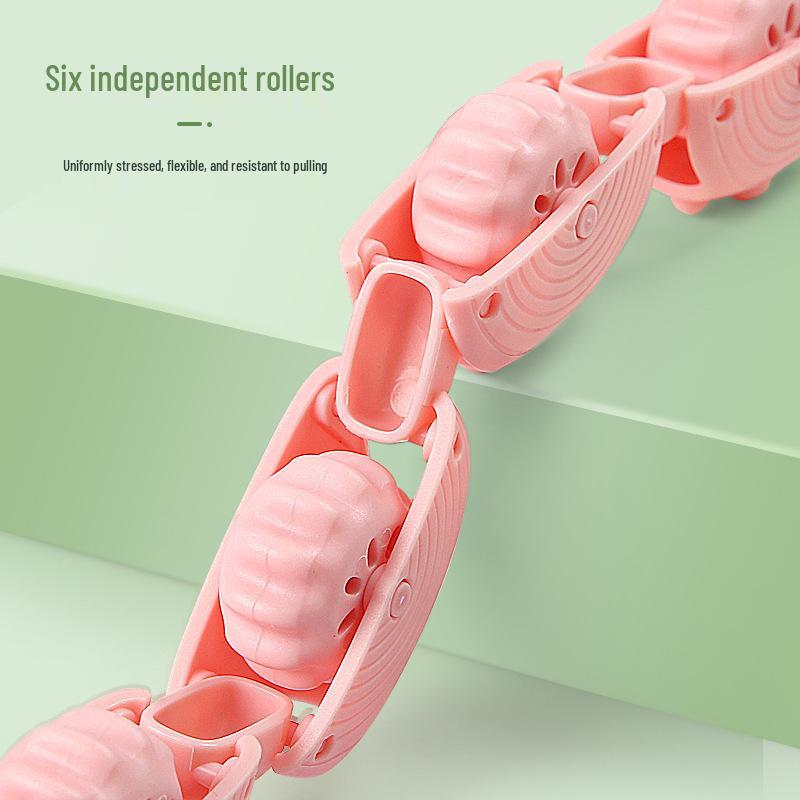 Съемный массажер-растяжитель для спины с роликами для шеи, плеч и спины