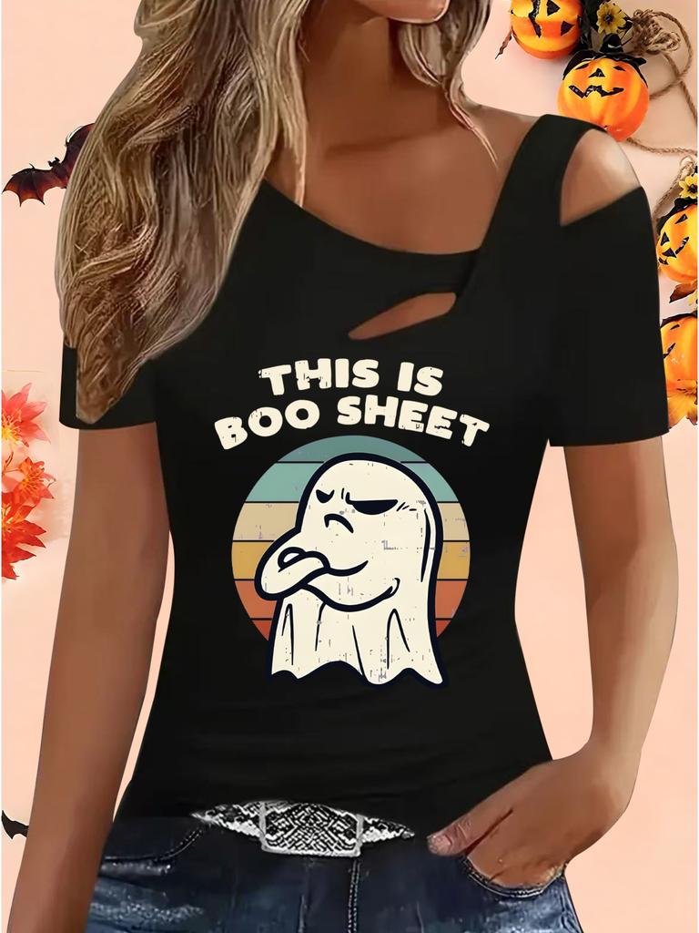 Women's Loose Halloween and Christmas Gift Tops Blouse Shirt