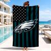 Philadelphia Eagles Beach Towel, Quick-drying, Easy to Care for, Suitable for Both Fitness and Beach Vacations,Sports Essential