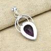 Amethyst Gemstone Handmade 925 Sterling Silver Adorable Pendant For Thanksgiving