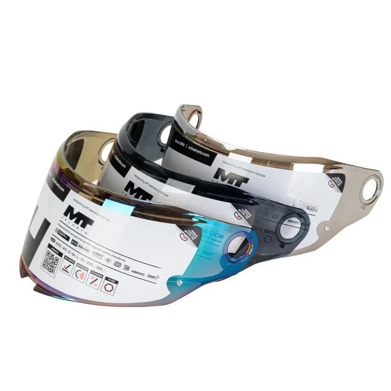 MT-V-35 Helmet Visor For MT ATOM 2 SV Anti-UV Dustproof Helmet Lens Helmet Accessories Sunglasses