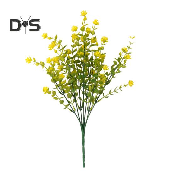 2 шт. искусственных цветов для улицы, реалистичные, устойчивые к ультрафиолетовому излучению, искусственные цветы с гибкими стеблями для подвешивания кашпо, крыльца, домашнего свадебного декора