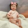 Кукла Reborn Bebe, игрушка, куклы Loulou Newborn, спящий ребенок, расписанная вручную реалистичная 3D-кожа с видимыми венами, игрушки для кукол