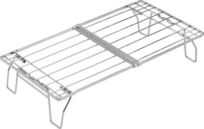 CAMPING MOON Полевая полка, Раздвижная, Низкий тип, Тонкая, Нержавеющая сталь, FD-13