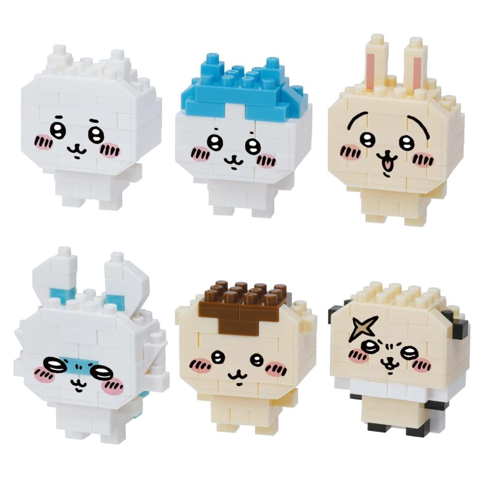 Nanoblock Mini Nano Chikawa (BOX) NBMC59S 1BOX 6 Pieces, 6 Types In Total