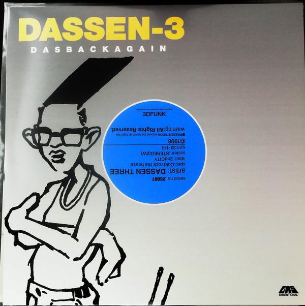 Виниловая пластинка DASSEN 3 Das Back Again 2C007 Das Dimentional 1998 Япония Рэп Хип-Хоп RB Б/у