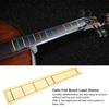 Durable Adhesive Fretboard Stickers for Beginners, Cello Fingerboard Labels, Finger Position Markers, Scale Position Stickers, Instrument Accessories