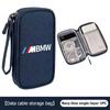 For BMW 3 Car Styling Digital Storage Bag Oxford Cloth Cable Tools Travel Purse For BMW M Sport M2 M3 M4 M5 M6 E46 E90 E60 F10 F20 E87 X3