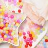 1000 шт. DIY фурнитура 6 мм ювелирные аксессуары акриловые бусины модные желеобразные бусины для изготовления ювелирных изделий круглые для поделок