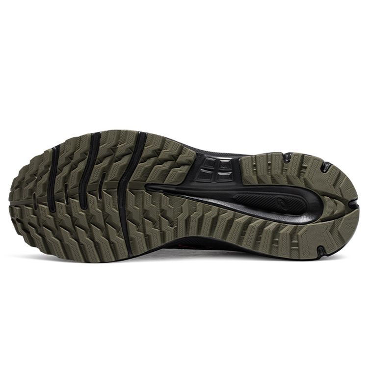 Asics Trail Scout 2 Black Cherry Tomato Men Sneakers 1011B181-007