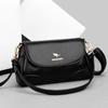 Bag for Women's Autumn New Women's Shoulder Bag Solid Color Retro Soft Leather Women's Crossbody Bag