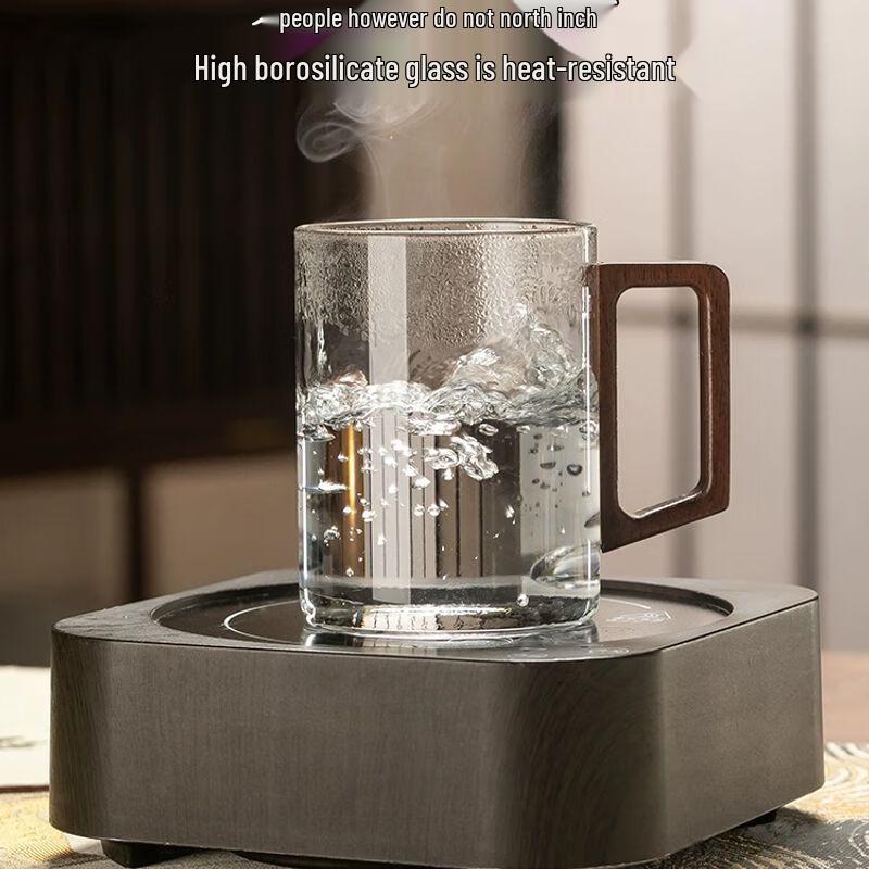 TXRMDX Transparent Heat-Resistant Glass Cup
