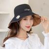 UV Protection Daisy Bucket Hat Sunscreen Fisherman Cap Fashion Outdoor Sun Hat  Fishing