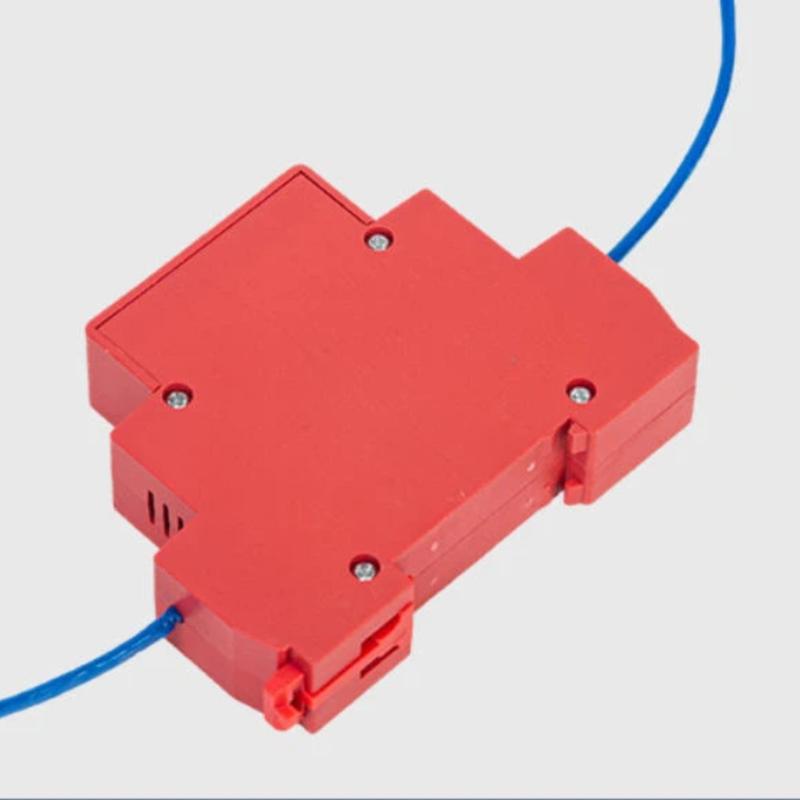 1Pcs DIN Rail Stick-on Distribution Box/Cabinet Dual-line Design Engine Compartment Non-pollution Retardant Device