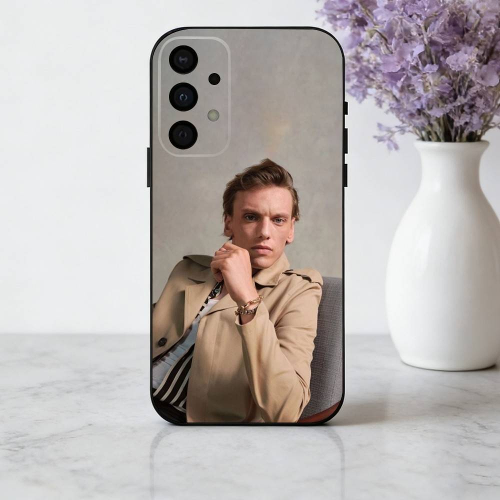 Чехол для телефона Look Jamie C-Campbell B-Bower Для Samsung Galaxy A73,A72,A71,A70,A53,A52,A51,Мягкий силиконовый черный чехол