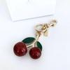 Fashionable Fruit Keychain Charm Women's Elegant Handbag Accessory Car Pendant Craft Supplies for Adults Daily Use