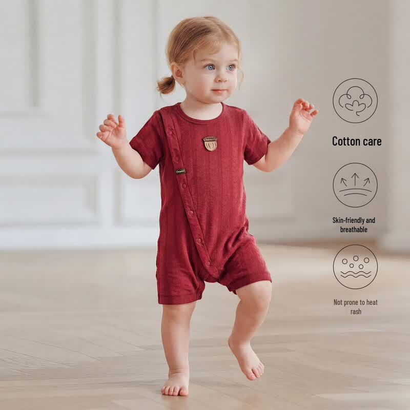 Baby Pure Cotton Short Sleeve Summer Romper
