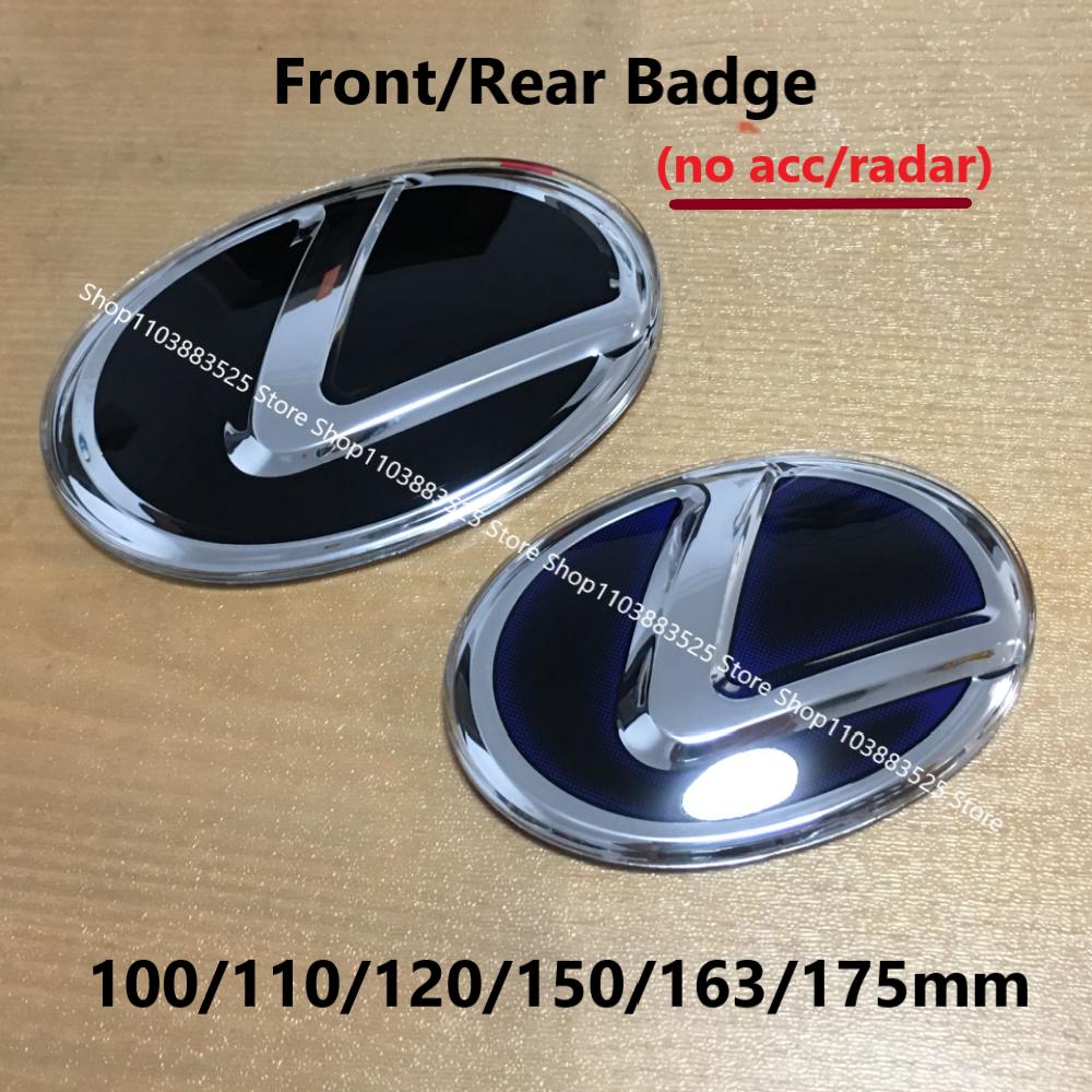 No Acc Radar Fit for Lexus Front Emblem Rear Trunk Badge Sticker CT200H IS250 UX RX IS GX470 RX400 ES200 ES300 GS300 ES GS IS300 GG7