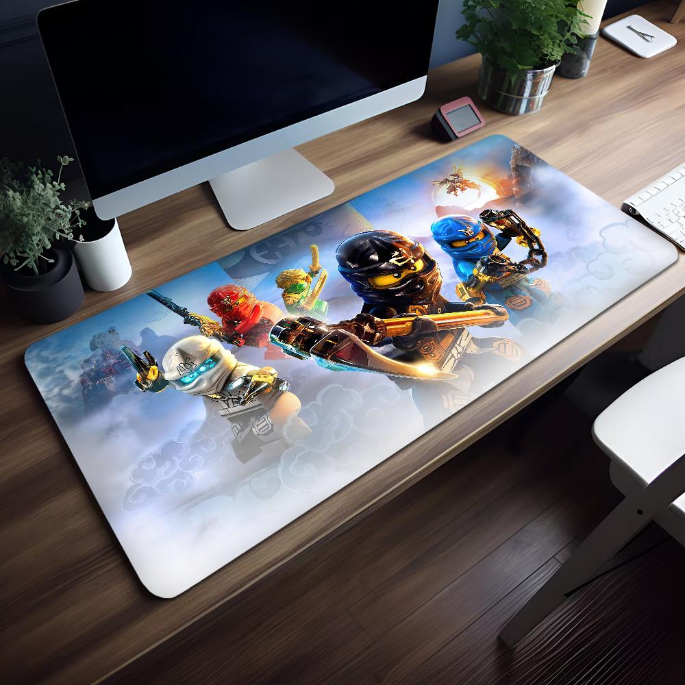 Game N-Ninjago Masters of S-Spinjitzu Mouse Pad Non-slip Thickened Large Writing Lockedge Office Student Gaming Cushion MousePad