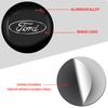 New 2026 Car Sticker 4Pcs Car Wheel Hub Cap Metal Emblem Stickers For Ford Focus 2 MK2 3 4 MK3 4 ST Mondeo Festiva Fusion Suit F