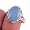 Натуральный драгоценный камень опал Овайхи, ювелирное кольцо из стерлингового серебра 925 пробы, размер 9 f1e73