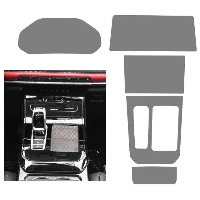 ТПУ панель коробки передач пленка для приборной панели защитная наклейка интерьер против царапин автомобильные аксессуары для Chery Tiggo 7 Pro 2022