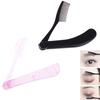 Mascara Separator Folding Comb Eyelashes Eyebrow Extension Brush Cosmetic Tools