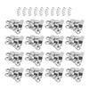 120Set Picture Frame Tabs Iron Fasteners Photo Frame Backing Holders Turn Button Screws Poster Clips Home Gallery