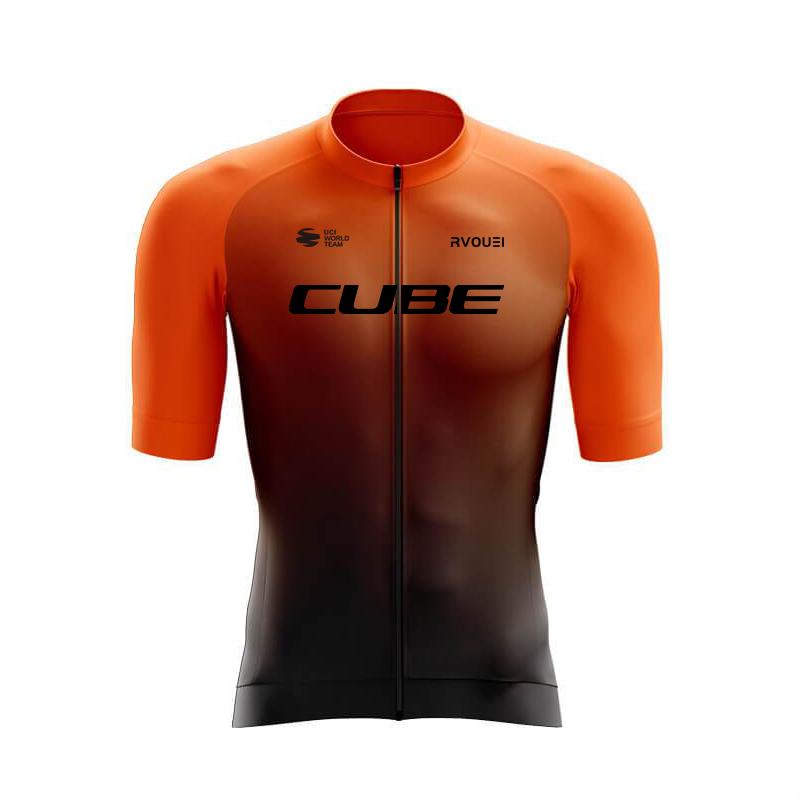 Cube Team Quick Drying Cycling Jersey SetSummer Breathable Cycling Suit Set 2026 Clothing MTB Bike Uniform Maillot Ropa Ciclismo Hombre Bicycle Suit