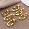 3pcs DIY Necklace Clasp Copper Handmade Necklace Clasp Jewelry Connector Buckle  Jewelry Making