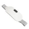 Menstrual Heated Belt Hot Compress Promote Circulation Electric Waist Belt for Wome White