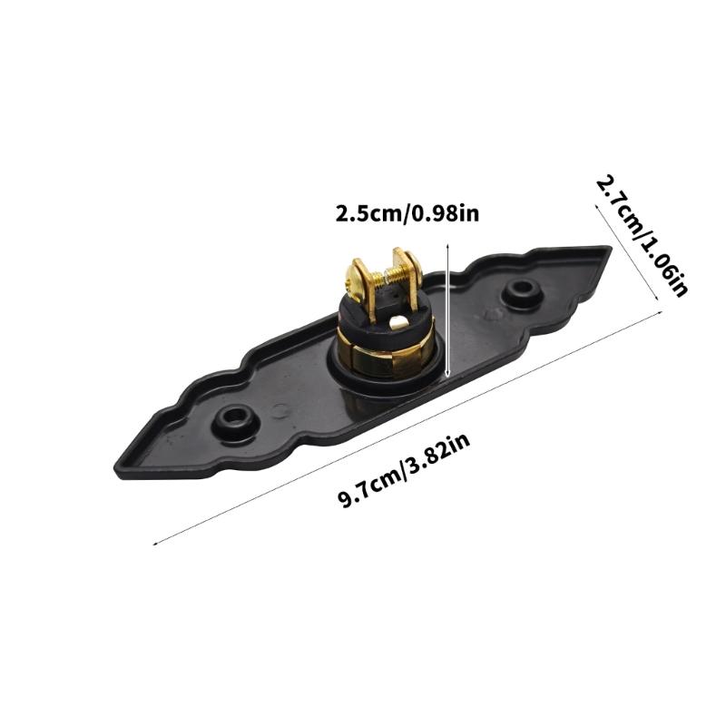 Провода Кнопка Двери Светящаяся Ночная Видимость Универсальные Система Подходит Латунь Стабильная Цинковые Сплавы Конструкция